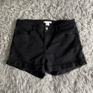 H&M Black Shorts Size 4